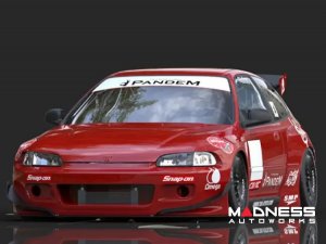 Honda Civic Bumper - Front - GReddy - Pandem Rocket Bunny - `92-`95